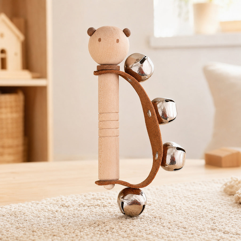 Little Bear Wooden Music Set – Toddler Percussion Instruments
