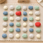 Wooden Balancing Stones – Rainbow Stacking Rocks, 10–36 pcs